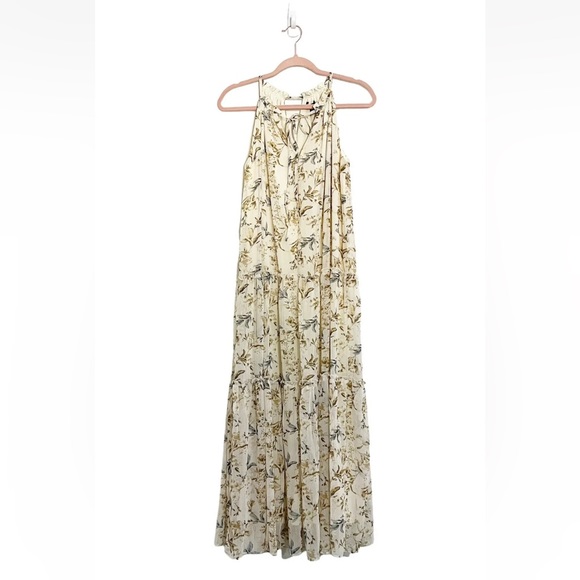 Robe Maxi Vintage Sans Manches à Imprimé Fleuri Naomi Drew (Anthropologie) - Taille XS - Neuf Avec étiquettes